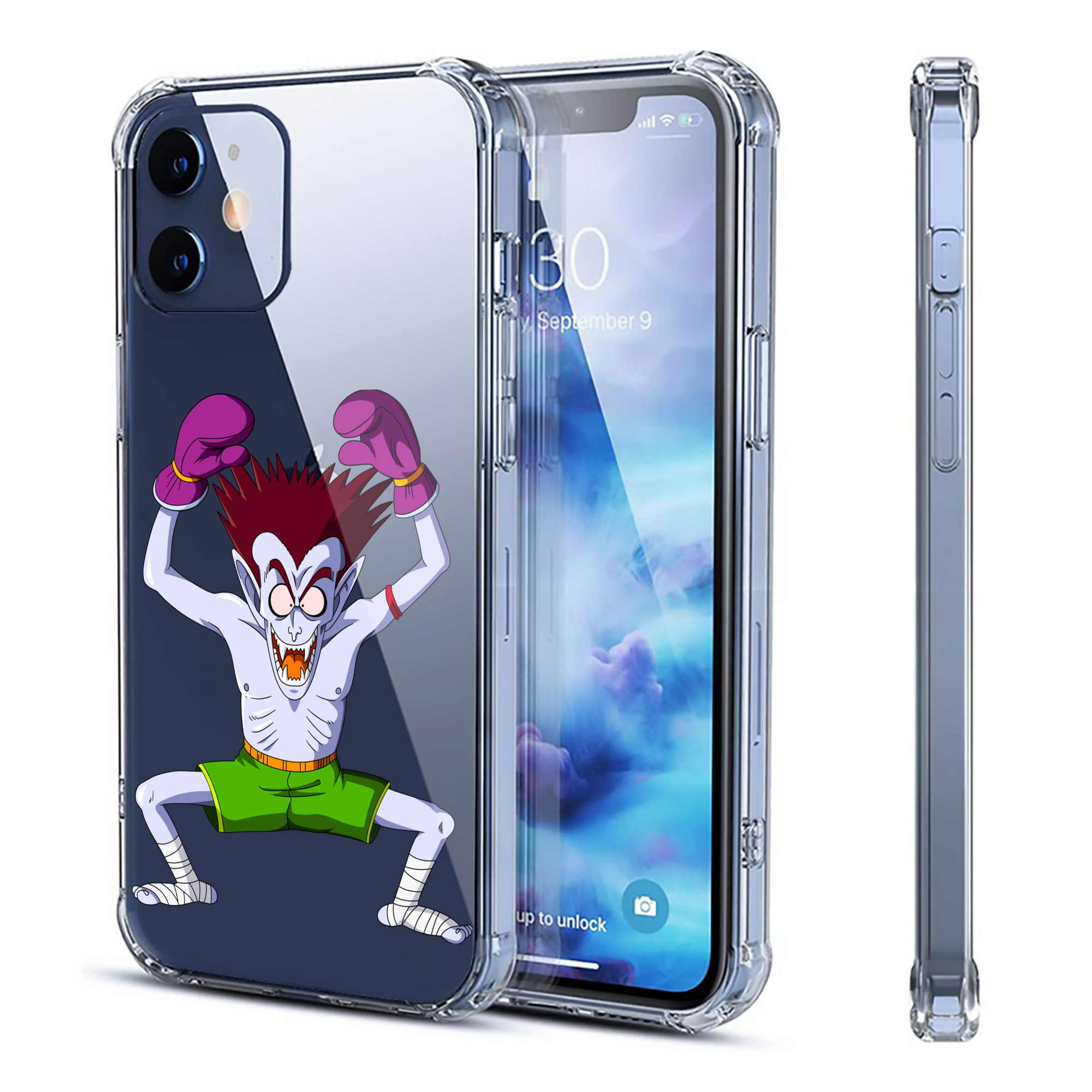 （画像用） ドラゴンボール DRAGON BALL 【iPhone 12シリーズ対応】透明スマホケース（クリアソフトケース）